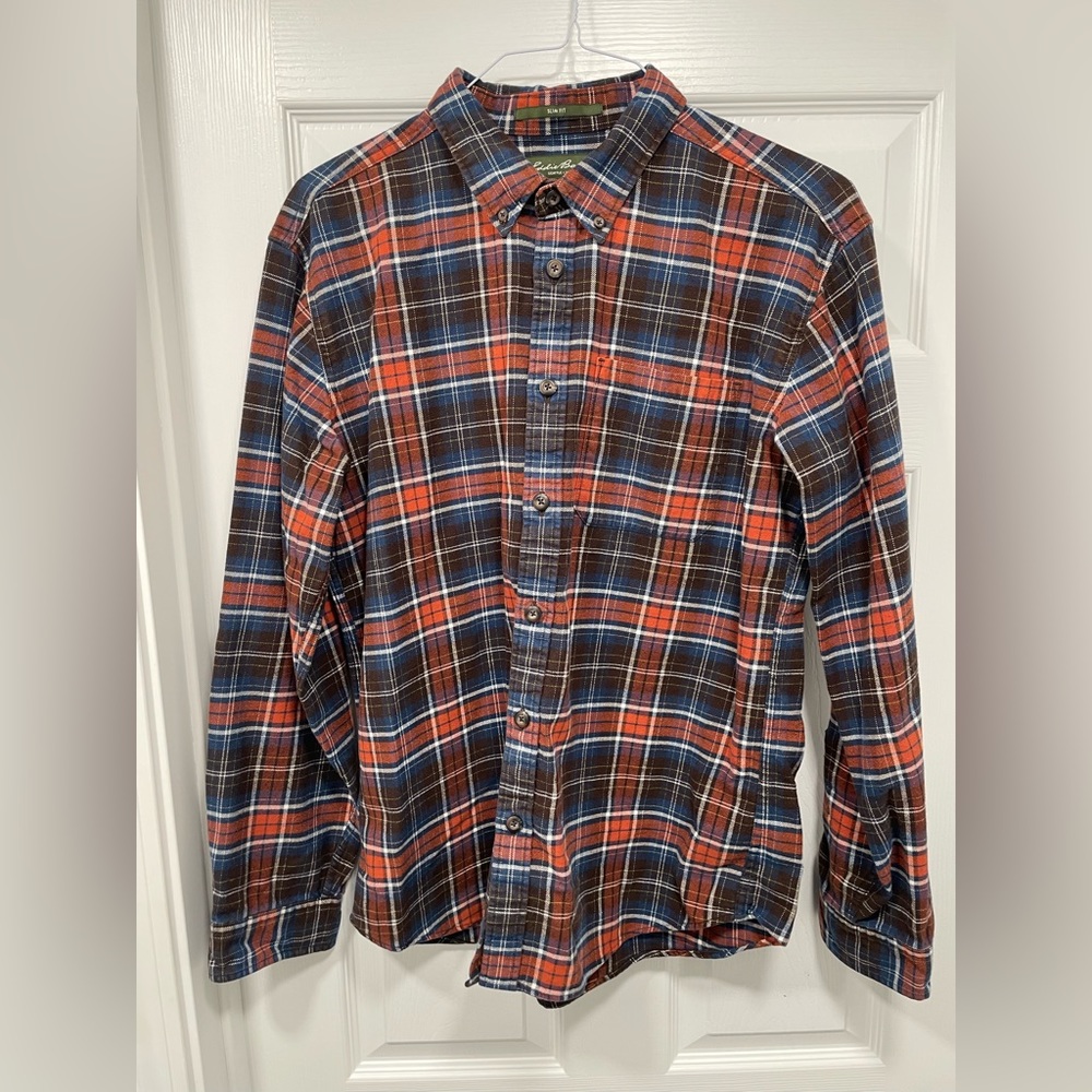 Soft Flannel Eddie Bauer button up (slim fit)